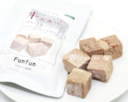 Funfun:フリーズドライ牛肉の角切り
